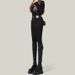 High-waisted Women's Jeans For Autumn And Winter, Slim-fit, Skinny Bootcut Pants, Stretchy Pencil Pants_mkmklike.com
