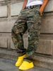 Men's Camo Cargo Pants – Military Green Tactical Workwear With Multi-Pockets, Straight Leg & Durable Cotton (S-XXL)_mkmklike.com