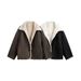 Eon Modish 25 Winter New American Fashion High Street Personality Design Loose Jacket Coat_mkmklike.com