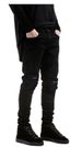 European American High Street Style Ripped Destroyed Denim Jeans, Slim-fit Stretch Jeans For Men And Women_mkmklike.com
