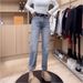 Slim-fit Straight-leg Jeans Women, Spring Autumn European Style, Slimming And Versatile Baguette Pants, Suitable For_mkmklike.com