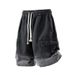2026Summer New Men's With Fully Elastic Waistband, Workwear Style, Fashionable And Versatile Casual Denim Shorts For Men_mkmklike.com