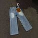Color Blocked Pocket Straight Leg Cropped Jeans Slim Fit Flattering Petite Figures Spring New Style For Couples_mkmklike.com