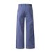 American Style Simple Solid Color Workwear Jeans For Men Loose Straight Street Fashion Brand Ins Wide Leg Versatile Long_mkmklike.com