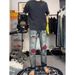 American High Street Patch Ripped Jeans For Men's Fashion Summer New Style, Distressed, Washed, Slim Fit, Versatile,_mkmklike.com