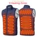 Men's Thickened 9-piece Heated Vest Stone Thin Ink USB Heating Vest Large Size Casual Vest_mkmklike.com