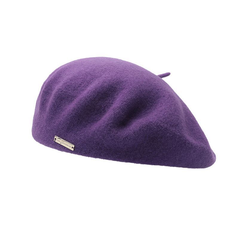 Hot Sale USPOP 23 Colors New Arrival Solid Color Beret Hat Fashion Casual Thickening Warm Wool Hats_mkmklike.com