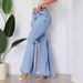 High-Waisted Flared Jeans For Women – Stretchy Denim With Bow Detail (Retro Chic, Comfort Fit)_mkmklike.com
