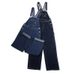Nordmann New OKONKWO Original Color Denim Workwear Overalls Men's Vintage Striped Jeans Jumpsuit Khaki_mkmklike.com