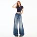 American Retro Narrow Straight-leg Jeans For Women, Spring 2025, Low-waisted, Loose, Versatile, Drapey, Floor-length_mkmklike.com