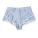 Women's Clothing Summer Casual Jeans New High Waist Cake Women's Denim Shorts_mkmklike.com