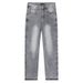 Men's Vintage Washed Denim Jeans - Relaxed Straight Fit, Hip Hop Streetwear, High Street Fashion, Casual Comfort For Urban Style_mkmklike.com