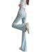 Waist-cinching, Hip-enhancing, Elongated Women's Jeans, 2025 New Fashion Trend, Super Popular Flared Pants,_mkmklike.com