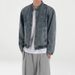 MYQ Handsome Short Denim Men's Spring Loose Casual Jacket Korean Version Trendy Stand Up Collar Top_mkmklike.com