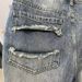 Men's Clothing Summer Distressed Denim Shorts For Men Loose Fit Retro Style Trendy Versatile Casual Five-Point Pants_mkmklike.com