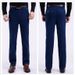 Men's Clothing Men's Jeans Elastic High Waist Middle Aged Men's Pants Middle Aged Pants Men's Denim Straight Casual Pants Loose_mkmklike.com