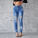 Women's Clothing Spring And Summer New Slim Fit Hip Leg Pants_mkmklike.com