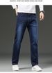 Large Size Men's Spring And Autumn New Jeans Men's American Slim-fit Straight Jeans Men's Fattened Plus Size Pants Men_mkmklike.com