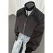 Rero Sand-Collar Fligh For Men, Sylish And Sophisicaed Cleanfi Coa, American Syle Shor Shoulder Baseball_mkmklike.com