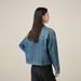 Women's Clothing Petite Slimming Denim Jacket Women's Casual Retro Style Short Top For Autumn_mkmklike.com
