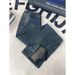 Men's Clothing Men's Style Wide Leg Trousers Retro Deconstructed Washed Denim Jeans Spring Casual Straight Leg With Slight Flare_mkmklike.com