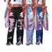 Trendy Distressed Ripped Jeans For Women - High Waist Straight Leg Denim Pants With Floral Embroidery - Comfortable Stretch Fabric_mkmklike.com