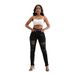 Women's Clothing Denim Autumn High End Large Size Ripped High Waist Slim Niche Washed Women's Jeans_mkmklike.com