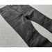 Men's Heavyweight Patchwork Waxed Denim Jeans Distressed Dirty Dyed Cleanfi Deconstructed Slightly Flared Taller Look Jeans_mkmklike.com