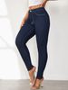 Women's Clothing Summer High Waist Slim Tight Large Size Hip Lift Skinny Jeans Women_mkmklike.com