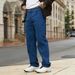 Men's Baggy Jeans Loose Straight Leg Wide Leg Denim Fashion For Comfortable Fit_mkmklike.com