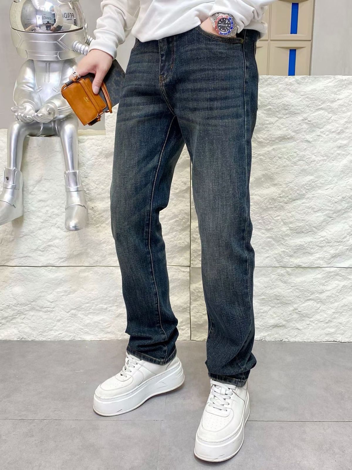 Fall And Winternew Arrivalmenjeans.A True Classic, Fashionable, Durable, Versatile Style With No Trend Lim Itations, High_mkmklike.com