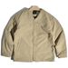Japanese Retro Fine Plaid Autumn Winter Jacket Trendy Loose Layered Collarless Quilted Cotton Workwear Coat Men's Style_mkmklike.com