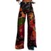 Cross-border European And American Foreign Trade Plus-size Casual Pants, Thin Jeans, Wide-leg 3D_mkmklike.com