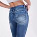 Women's High-Waisted Distressed Stretch Jeans Slimming Cropped Casual Fashion Street Style Cotton Blend Spring/Autumn Wear_mkmklike.com