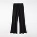 ELLE 2025 Winter New Fleece-Lined High-Waisted Slimming Black Flared Women's Stretch Jeans Long Pants_mkmklike.com