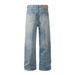 Men's Clothing 2025 Autumn And Winter New Hong Kong Style Simple Light Color Street Trend Straight Through Washed Retro Neutral Denim Pants_mkmklike.com
