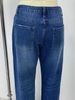 K Ladies' Denim Pants Trend Distressed Mid Waist Ripped Casual Straight Leg Pants_mkmklike.com