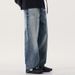 American Washed White Jeans For Men Loose Street Style Vibe Straight Pants Versatile Wide-Leg Long Trousers_mkmklike.com