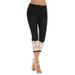 Women's Clothing Smart Creation Lace Hem Capri Jeans For Women Style Thin Elastic Waist Fashion Ladies' Denim_mkmklike.com