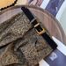 American High Street Leopard Print Jeans For Women, 2025 Spring New Design, Sophisticated And Slimming, Floor-length_mkmklike.com