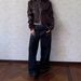Vintage American Retro Embroidered Washed Jeans For Women – Straight Leg Wide Fit Casual Denim Pants (Black, XS-3XL)_mkmklike.com
