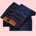Wholesale Unisex Plus Size Men's Jeans Long Pantalon Goods Denim With Slim Straight Leg Casual Style Pants_mkmklike.com
