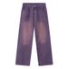 EF JEANS | 2024 New American Personality Retro Old Gradual Change Purple Loose Wide Leg Jeans Men And Women_mkmklike.com