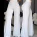 Women's Clothing Fashion Slim And Personalized Double Breasted Flared Trousers With Slight Elasticity And Color Added_mkmklike.com