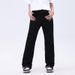 Nordmann Men's Flared Jeans European American Style Spring And Autumn Loose Straight National Trend Versatile Slim Fit Cool Black_mkmklike.com