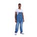 Pure American Style Amekaji Washed Vintage Denim Overalls Men Cargo Multi-Pocket Suspender Pants Trendy Retro_mkmklike.com