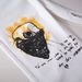 Men's Slim Fit Stretch Denim Jeans White Colorful Print Skull Trendy Street Style Station Menswear_mkmklike.com