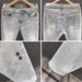 Men's Slim Fit Stretch Jeans – Light Blue Washed Denim Pants With Embroidery Detail, Comfortable Straight-Leg Trousers For Casual & Office Wear_mkmklike.com