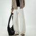 Vintage Washed Relaxed Fit Men's Jeans | Distressed Denim Pants | Straight Leg Casual Trousers_mkmklike.com