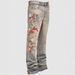 Men's Clothing New Men's Denim Straight Pants Street Fashion Ins Popular Stretch Patch Denim Straight Pants_mkmklike.com